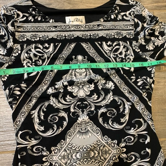 Beautiful 3/4 Sleeve Shift Dress by Joseph Ribkoff EUC- size 8 - Picture 9 of 14